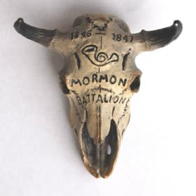 Mormon Battalion Eagle Scout Neckerchief Slide - SA-61558 item