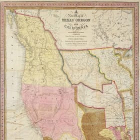 "Annotated S. Augustus Mitchell Map" Prints by Frances Moore item