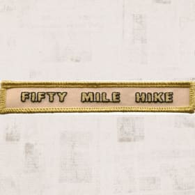 50 Mile Hike Patch - CC-1012 item