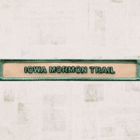 Iowa Mormon Trails Segment Patch Feb-Jun 1846 - CC-1005 item