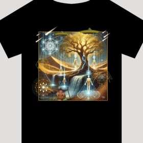 Small Message with Ant People/Great Sand Dunes T-shirt item