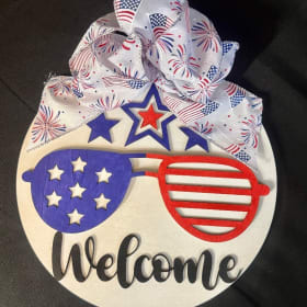 Patriotic Door Hanger item