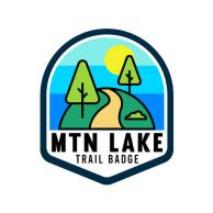 Mountain Lake Trail Badge item