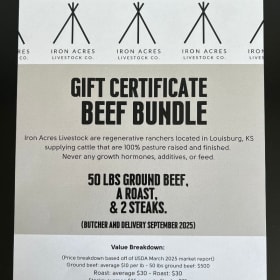 Iron Acres Farm Beef Bundle item