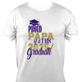 Proud Papa T-Shirt / Size: Small - 1X item