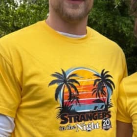 Men's 2025 souvenir T-shirt item