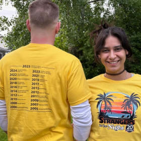 Men's 2025 souvenir T-shirt item