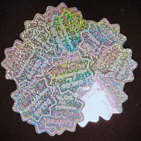 Meaning of Calos Glitter Holo Sticker item
