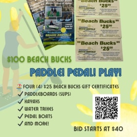 Beach Bucks - $100 item