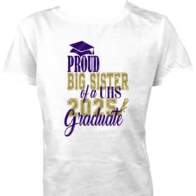 Proud Big Sister T-Shirt / Size: Small - 1X item