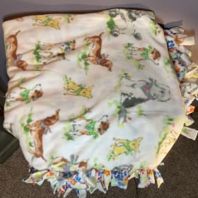 69. Fleece Tie Blanket item