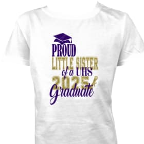 Proud Little Sister T-Shirt / Size: Toddler (2T - 6T) item