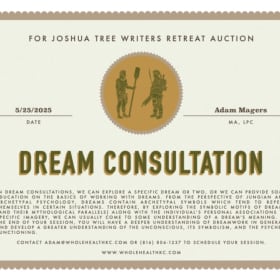 Dream Tending Certificate item