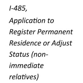 Application to Register Permanent Residence (Non-immediate) item