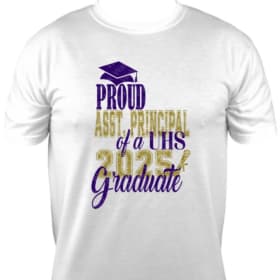 Proud Asst. Principal T-Shirt /  Size: Small - 1X item