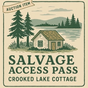🏡 Salvage Access Pass – Crooked Lake Cottage item