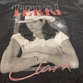 Offical Terri Clark T-shirt item