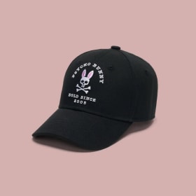 Psycho Bunny Baseball Caps (1 white & 1 black) item