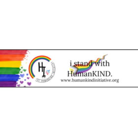 HumanKIND Bumper Sticker item