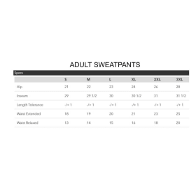 Bolt on Grey Sweatpants (ADULT) item