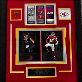 Patrick Hahomes Framed Memorabilia item