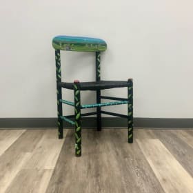 #4 - Village Handpainted Chair item