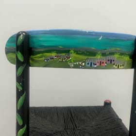 #4 - Village Handpainted Chair item