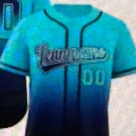 Blue & Black w/personalization item