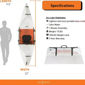 Oru Lake Folding Kayak item