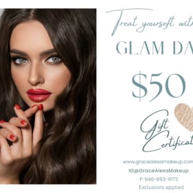 $50 Gift Certificate for Make up & Facial Massage item