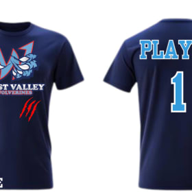 Navy Blue Youth T-Shirt item