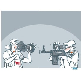 Répression de la presse item