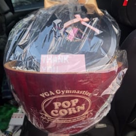 Pink Door Popcorn Gift Basket and Goodies - Value $100 item