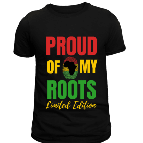 Proud of My Roots Shirt - Black item