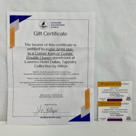 Lorenzo Hotel Suite Stay! item