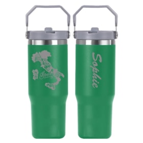 30oz Stainless Steel Tumbler (with handle) item