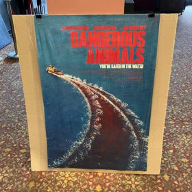 DANGEROUS ANIMALS MOVIE POSTER 27x40 IN HORROR SHARK MOVIE item