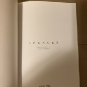 SPENCER MOVIE PHOTO BOOK PRINCESS DIANA KRISTEN STEWART NEW item