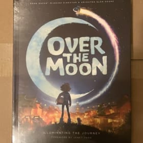 OVER THE MOON MOVIE MAKING OF BOOK NEW HARDCOVER GLEN KEANE item