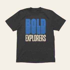 ADULT T-SHIRT - Bold Explorers BLACK item