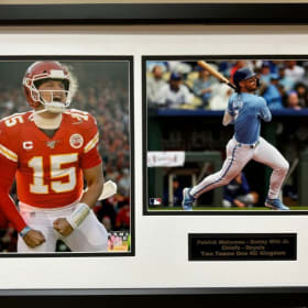 Mahomes and Bobby Witt Jr. Back to Back Photo item