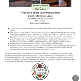 2 Night Treehouse Stay! item