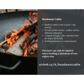 Basshaunt Cabin Gift Certificate item