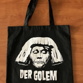 DER GOLEM TOTE BAG NEW GLOW IN THE DARK INK item