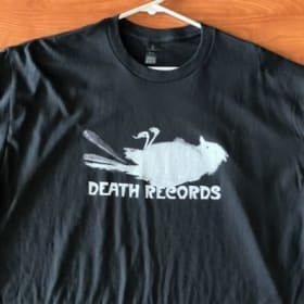 DEATH RECORDS T SHIRT SIZE XL NEW PHANTOM OF THE PARADISE item