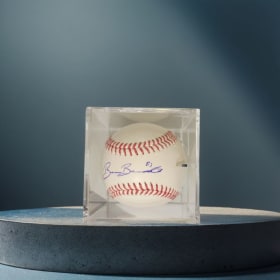 Boston Red Sox Autographed Baseball & Red Sox Beach Towel item