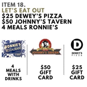 18. Let's Eat Out - Dewey's, Johnny's Tavern, Ronnie's item