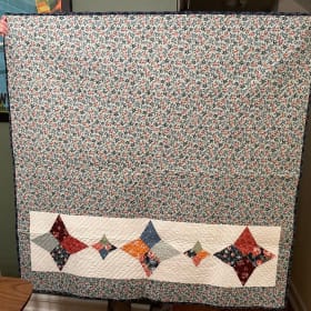 Throw Size Handmade Quilt item