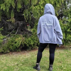 Veste à capuchon grise pâle (Small) item