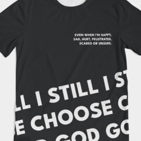 I Still Choose God | Mens Short Sleeve (Black) item